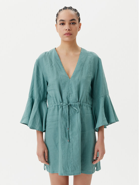 Maaji Maaji Rochie de plajă Joy PT1970CPO008 Verde Regular Fit