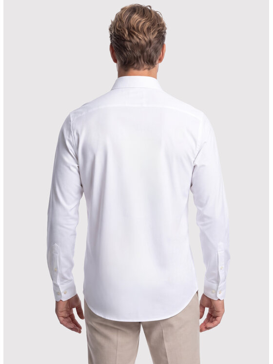 Pako Lorente Pako Lorente Koszula P26WF-1X-011 Biały Slim Fit
