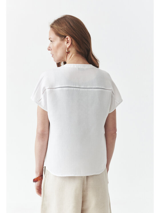 TATUUM TATUUM Halenka SARAKINO Bílá Loose Fit
