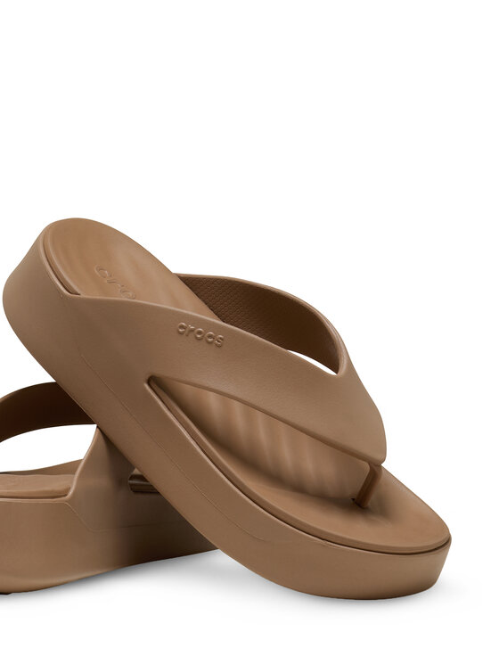 Crocs Crocs Japonke Getaway Platform Flip 209410 Rjava