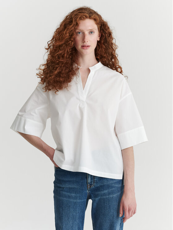TATUUM TATUUM Bluzka HITAMI Biały Casual Fit