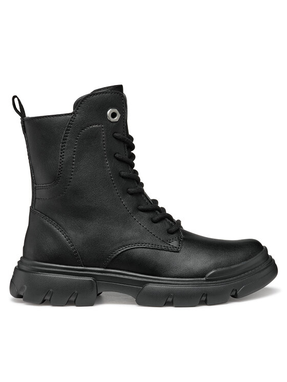 Geox Kozaki J Junette J56HVB 000BC C9999 S Czarny