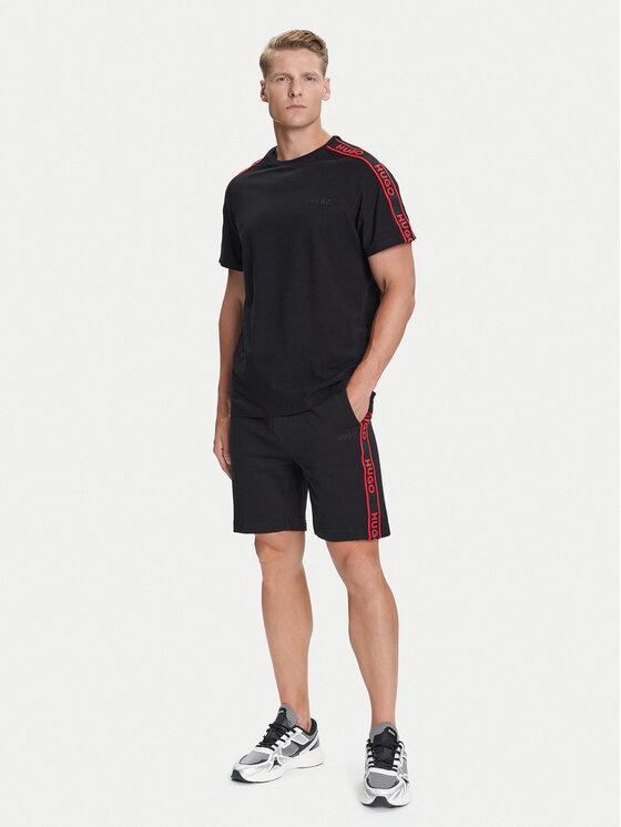 HUGO HUGO Športové kraťasy Liam 50540936 Čierna Regular Fit