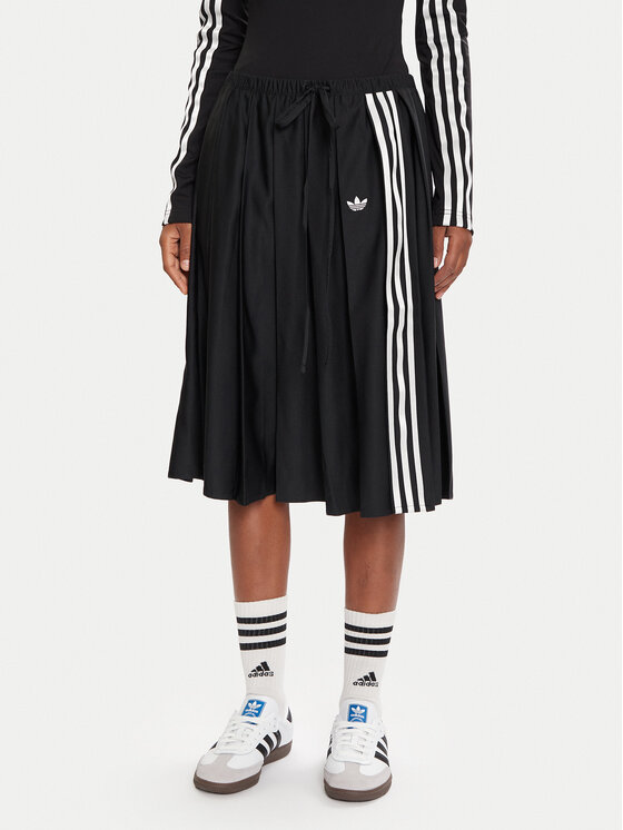 adidas adidas Fustă plisată Ribbon JW0114 Negru Regular Fit