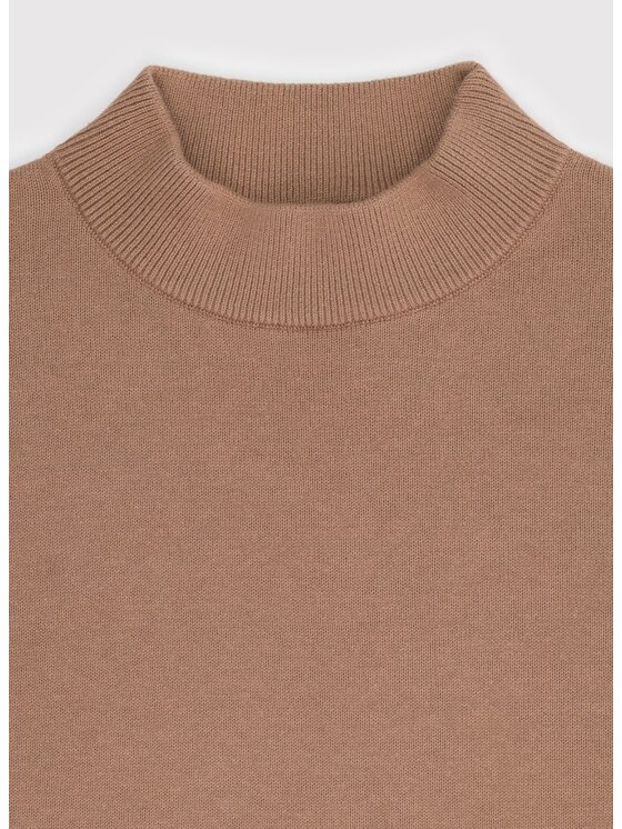 Pako Lorente Pako Lorente Sweter P26WN-2X-009 Brązowy Regular Fit