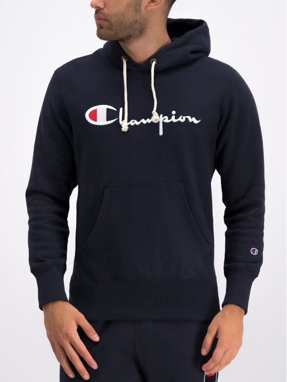 Felpa nera champion best sale
