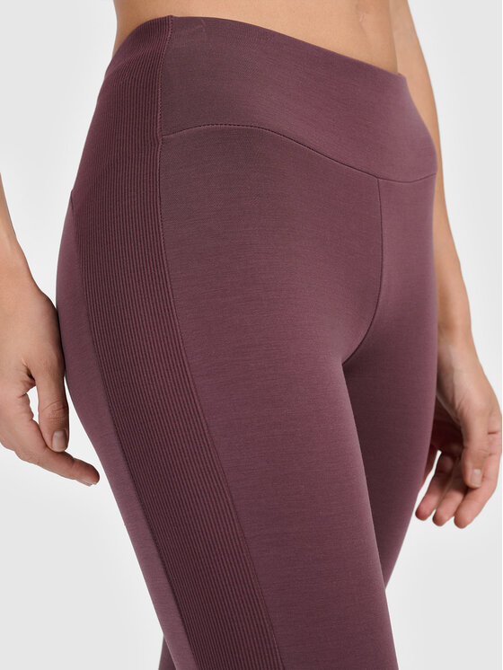 4F 4F Legginsy 4FWAW26TTIGF305-80S Brązowy ciemny Active Fit