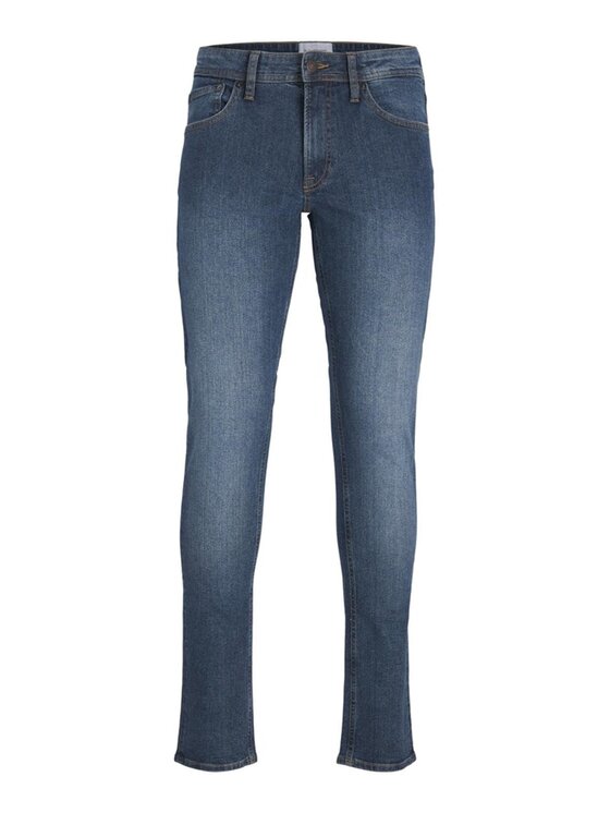 TeeShoppen TeeShoppen Jeansy 'Perform Collection' Niebieski Slim Fit