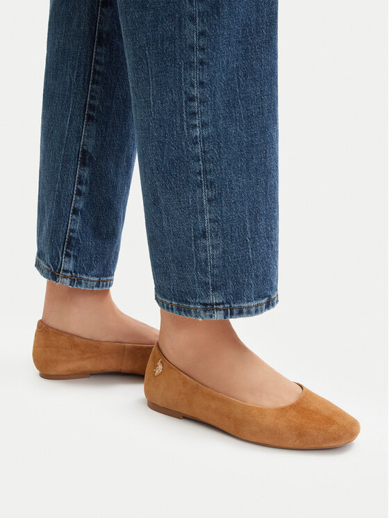 U.S. Polo Assn. U.S. Polo Assn. Balerinke EO-AYOLY001W/6S1 Rjava