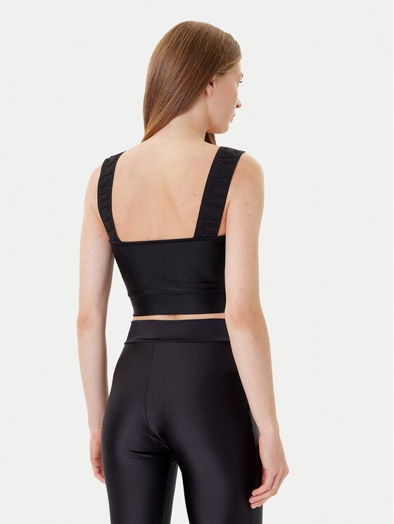 Just Cavalli Just Cavalli Marškinėliai 78PAM2A6 Juoda Slim Fit