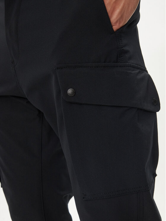 Napapijri Napapijri Stoffhose M-Broc NP0A4IK3 Schwarz Regular Fit