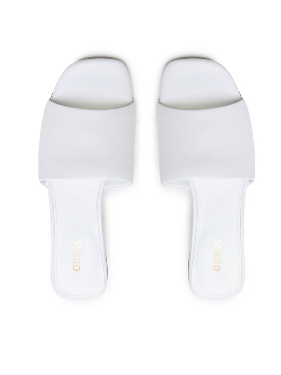 Guess Guess Ciabatte Yara FL6YAR LEA03 Bianco