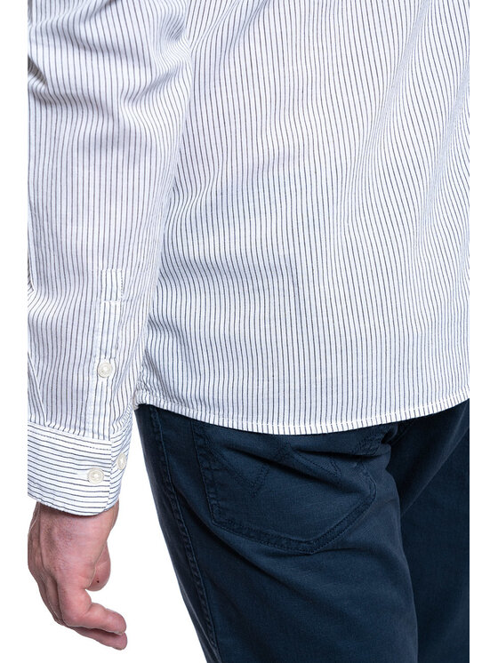 Lee Lee Camicia SLIM BUTTON DOWN Bianco Regular Fit
