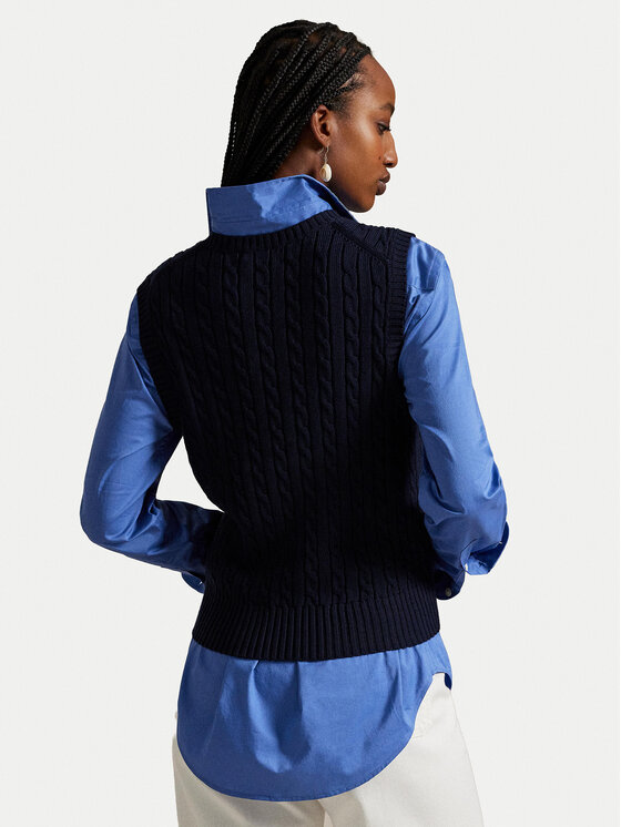 Polo Ralph Lauren Polo Ralph Lauren Gilet 211971882501 Blu scuro Slim Fit