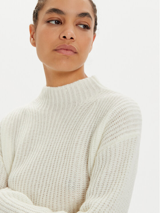 HUGO Hugo Sweter 50529354 Écru Relaxed Fit