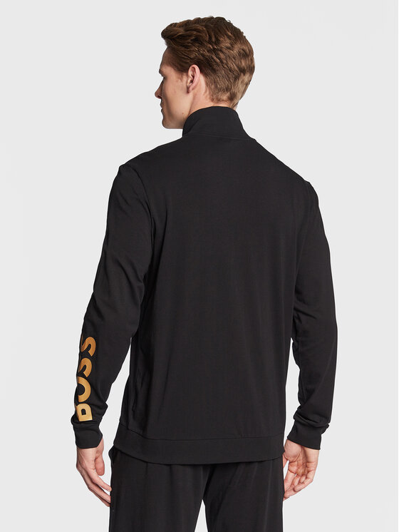 Felpa Boss Gold 50488111 Nero Regular Fit