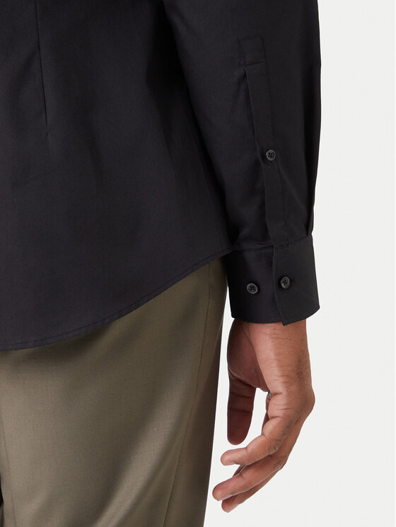 HUGO HUGO Hemd Kason 50482056 Schwarz Slim Fit