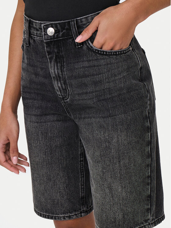 ONLY ONLY Džínsové šortky Sonny 15256709 Sivá Regular Fit