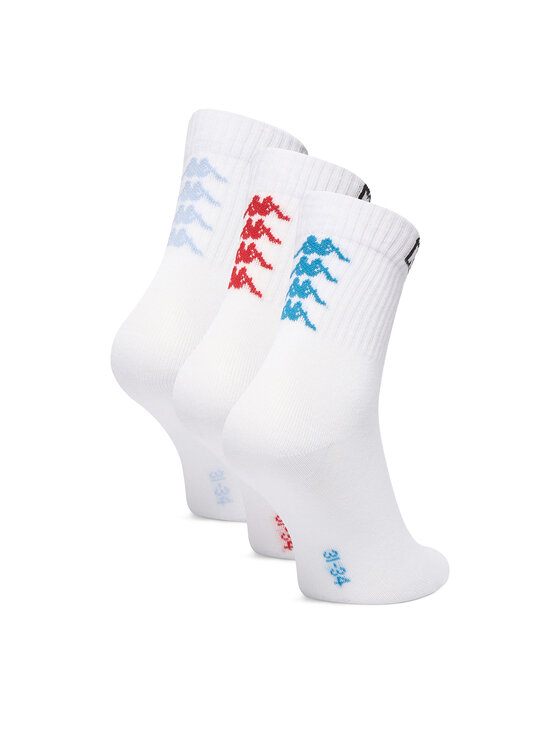 Kappa Kappa Lange Socken CEO_KR_KAPPA_DZ004_W_AW25 Weiß
