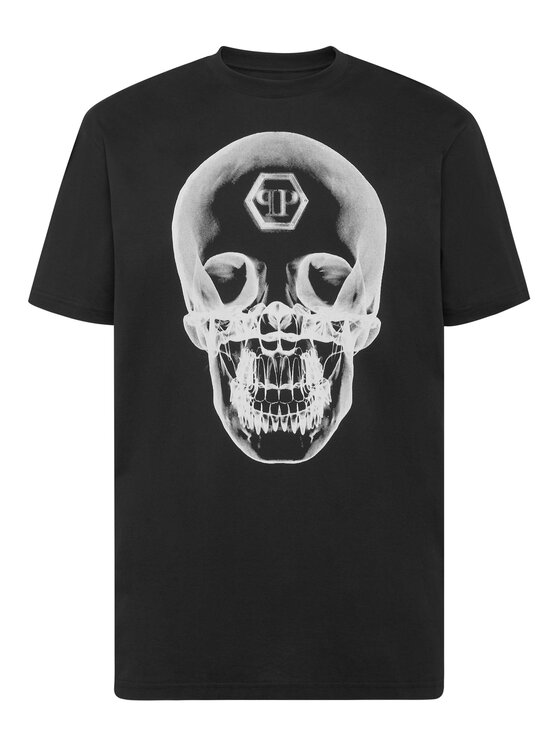 PHILIPP PLEIN PHILIPP PLEIN T-Shirt 679 Černá Regular Fit