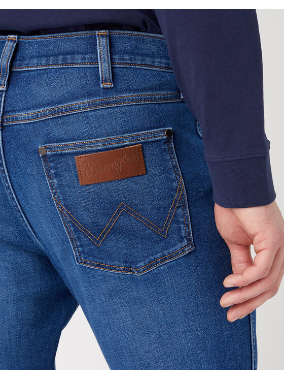 Wrangler Wrangler Jeans W18SLD348_30/32 Blu Slim Fit