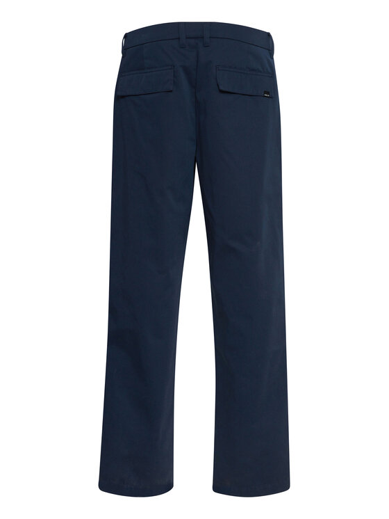 Solid Solid Παντελόνι υφασμάτινο 21107039 Σκούρο μπλε Relaxed Fit