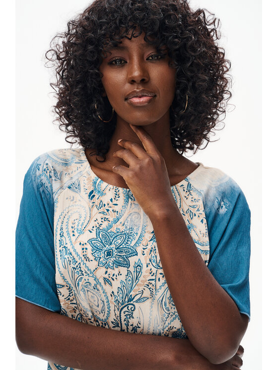 blue shadow blue shadow Sukienka codzienna Malajka Niebieski Regular Fit