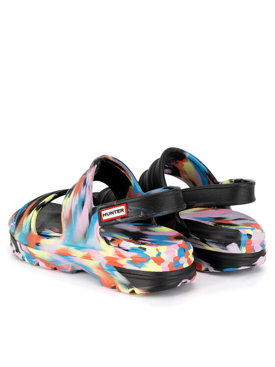 Hunter Hunter Sandály WFD4038EVA-BLK Barevná