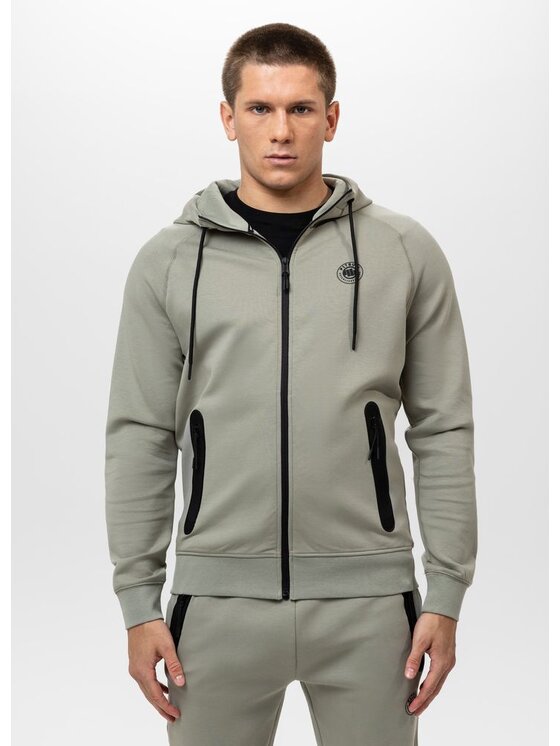 PITBULL PITBULL Bluza DOGWOOD Szary Regular Fit
