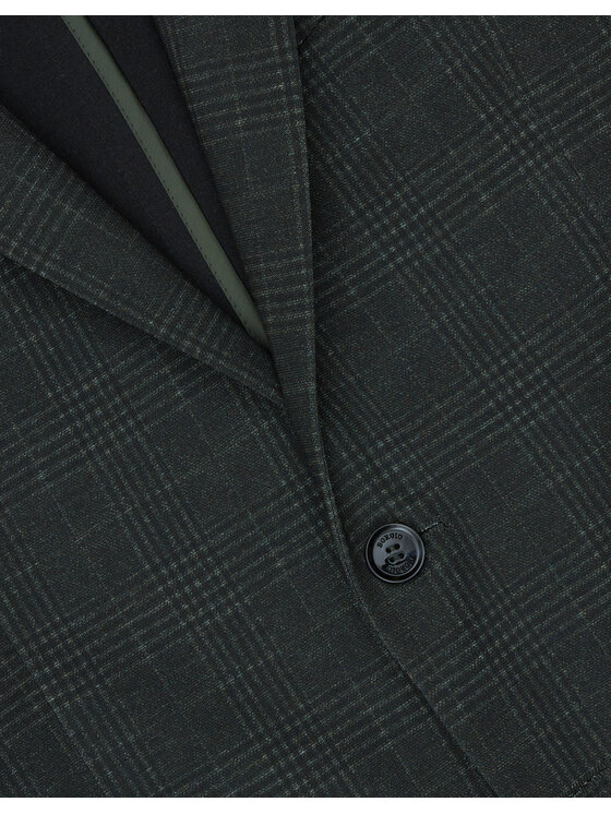 Borgio Borgio Marynarka gozzano_z Zielony Slim Fit