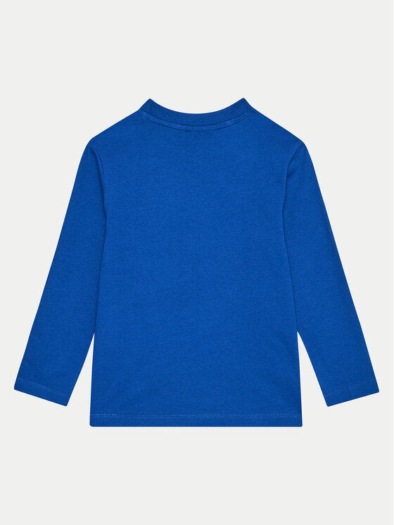 OVS OVS Blúzka 1917358 Tmavomodrá Regular Fit