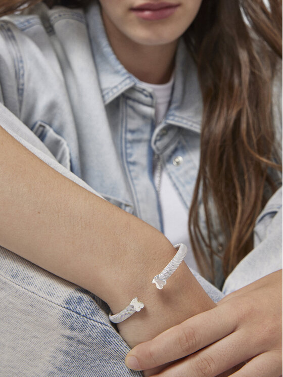 TOUS TOUS Armband Mesh 1003962170 Silberfarben