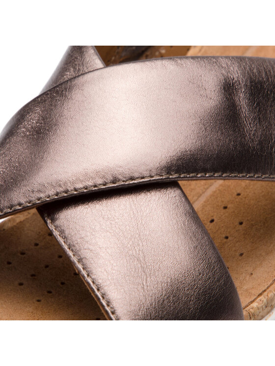 Clarks Mules sandales de bain Un Bali Go 261402084 Marron