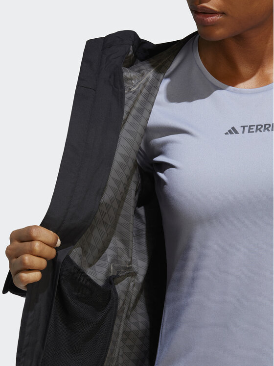 adidas adidas Яке за дъжд Terrex Multi RAIN.RDY HM4054 Черен Regular Fit