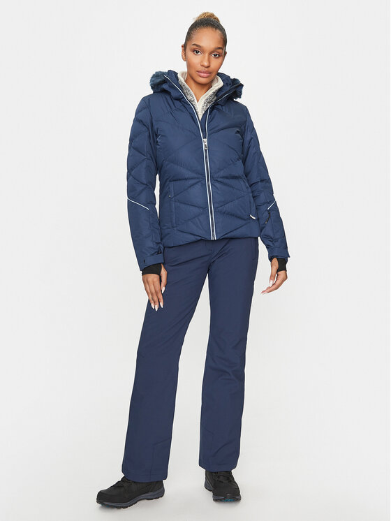 Rossignol Rossignol Slēpošanas bikses Staci Pant RLMWP04 Tumši zils Classic Fit