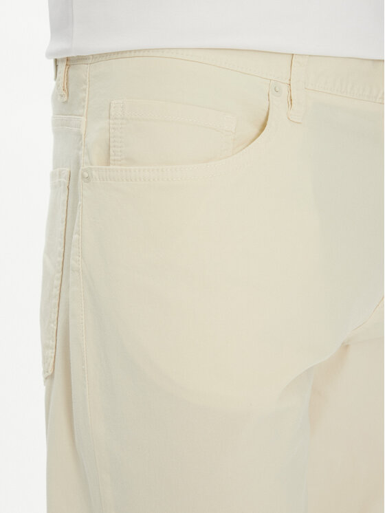 BOSS BOSS Spodnie materiałowe H-Re.Maine5 50538370 Écru Regular Fit