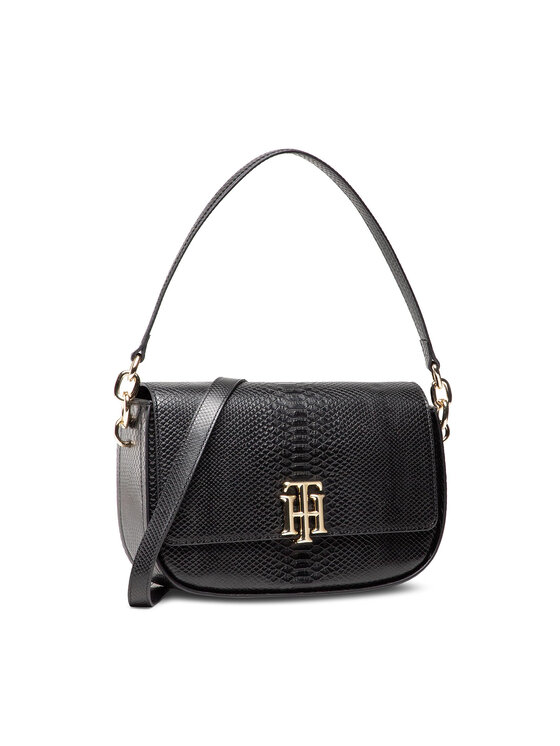 Tommy hilfiger sales lock satchel bag