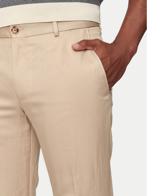 JOOP! JOOP! Chinosy Hank 30042199 Beżowy Slim Fit