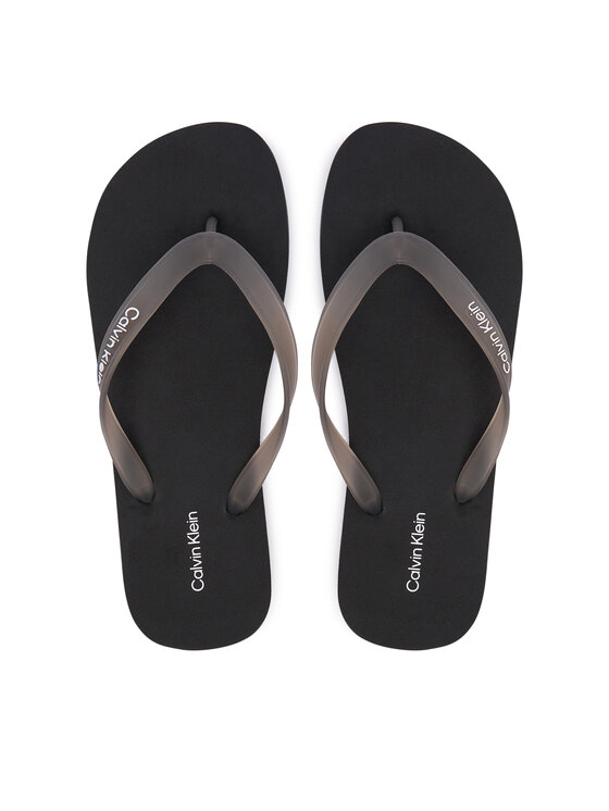 Calvin Klein Calvin Klein Zehentrenner Beach Thong Slide HM0HM02105 Schwarz