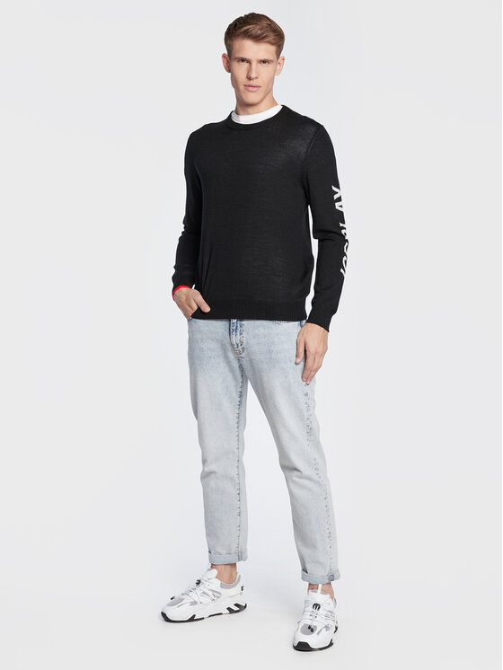 Maglione 22I U1M0 A008 9014 9000 Nero Regular Fit