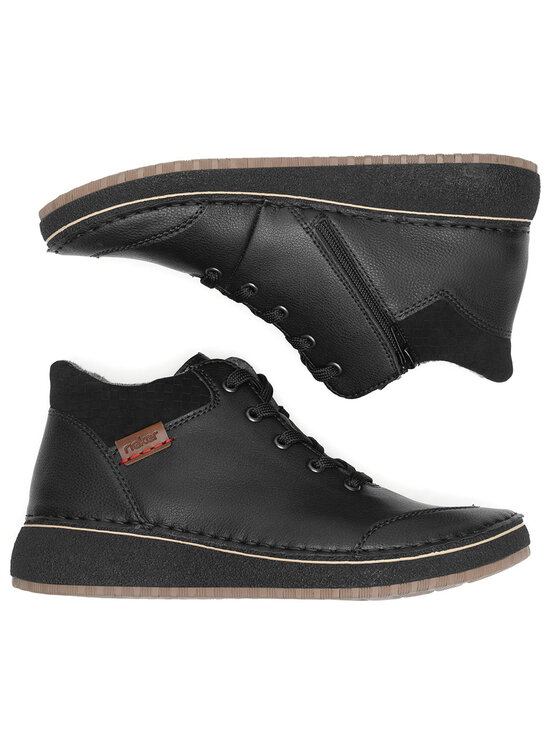 Rieker Rieker Botine 50902-00 Negru
