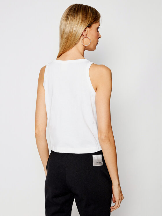Champion Champion Top Ribbed Insert 112734 Weiß Custom Fit