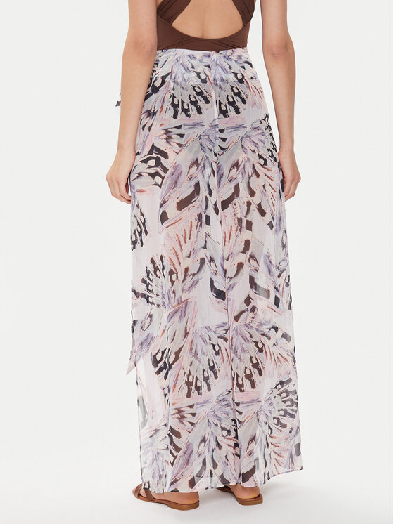 Ted Baker Ted Baker Hlače Belarh 275362 Šarena Wide Leg