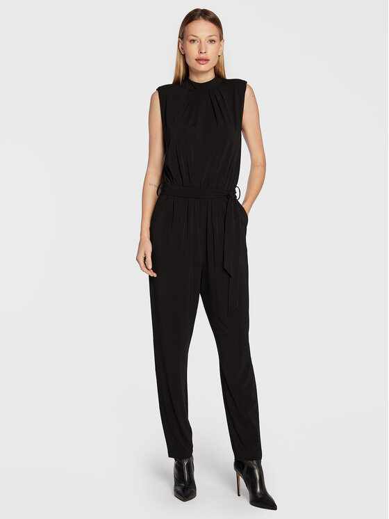 Comma Jumpsuit 2123480 Schwarz Regular Fit Modivo