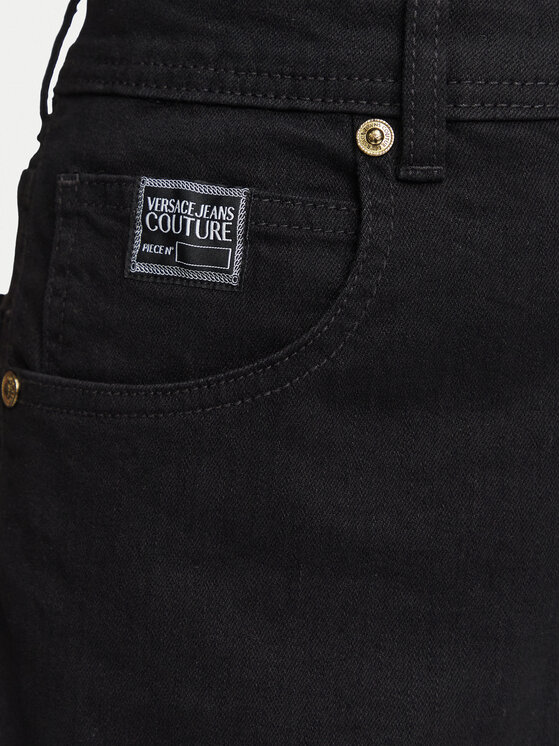 Versace Jeans Versace Jeans Spodnie dresowe 80HAD514 Czarny Regular Fit