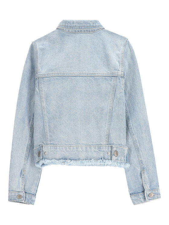 Coccodrillo Coccodrillo Giacca di jeans WC5152301JCG Celeste Regular Fit