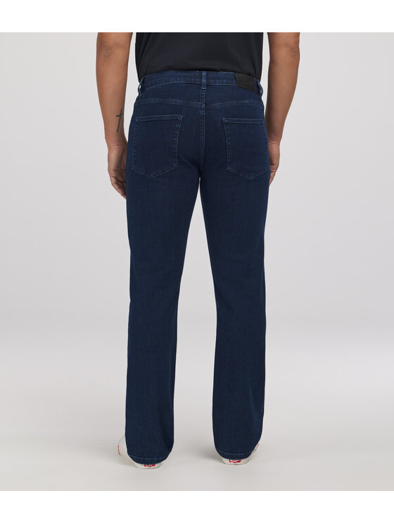 Lee Cooper Lee Cooper Jeansy JEANS M LC118 3205 BLUE BLACK Niebieski Regular Fit