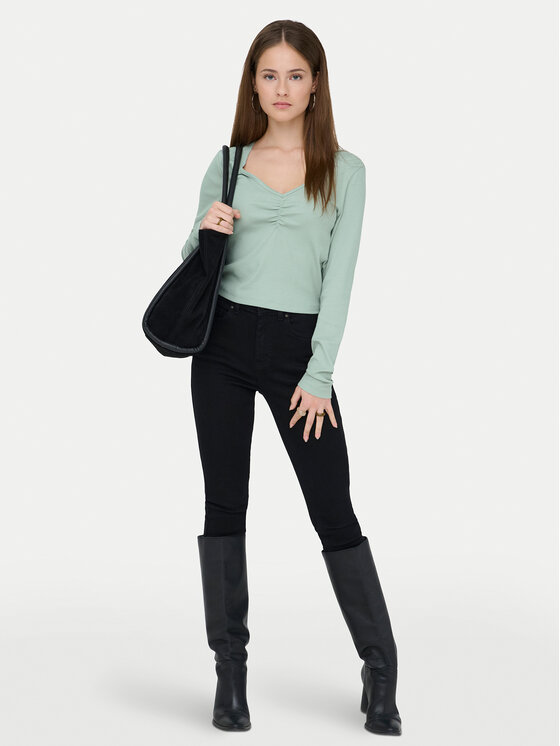 ONLY ONLY Блузка Betty 15365756 Зелений Standard Fit