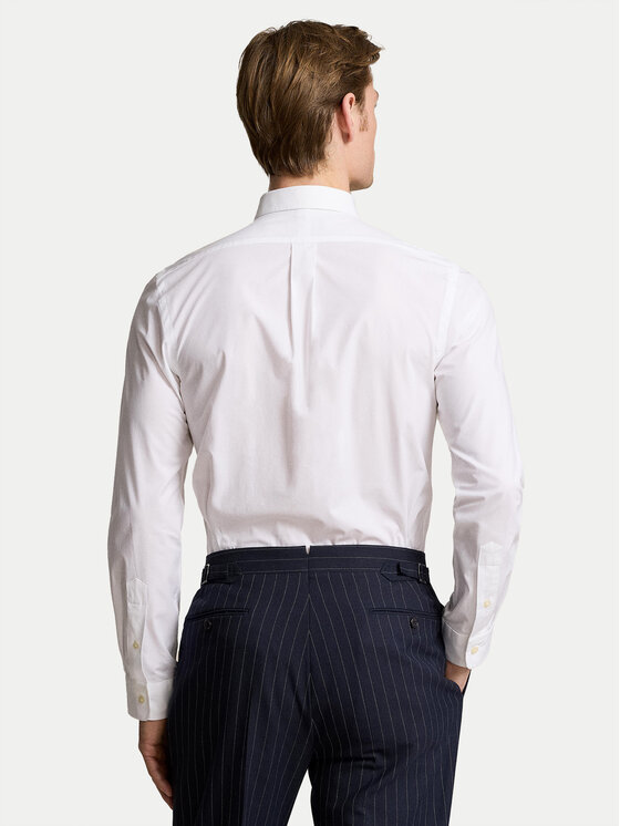 Polo Ralph Lauren Polo Ralph Lauren Cămașă 710928254002 Alb Slim Fit