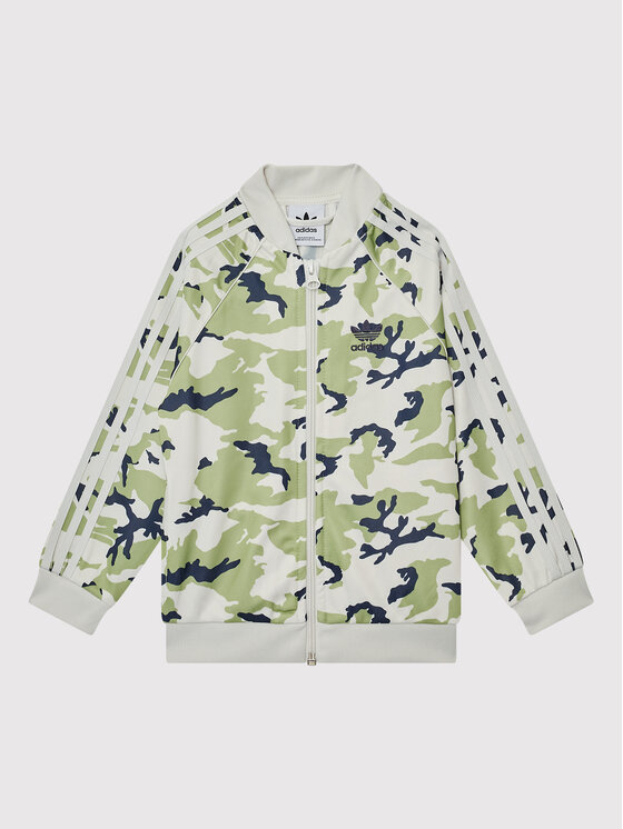 adidas adidas Jogginganzug Camo HE6925 Beige Regular Fit